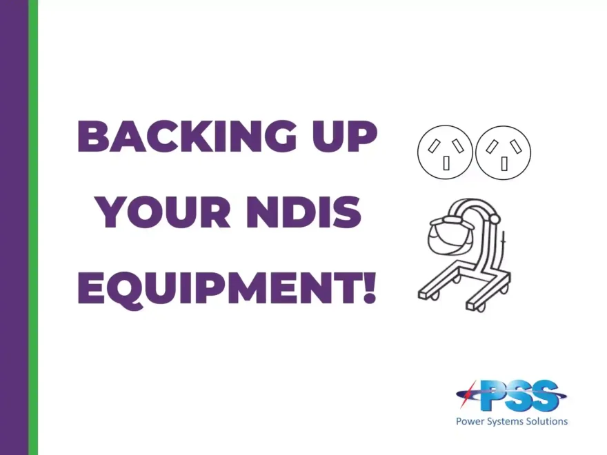 Back up your NDIS equipment