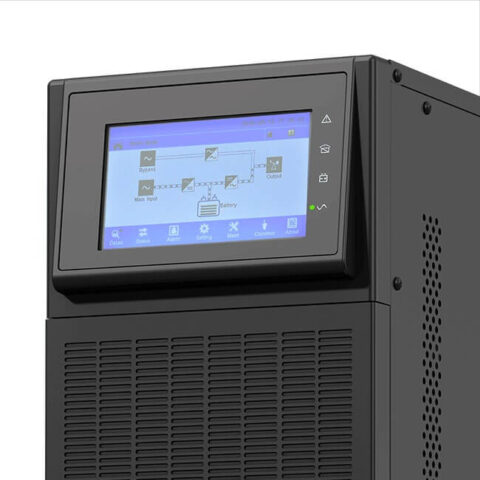 large intelligent LCD screen with clear diagnostics and navigational buttons